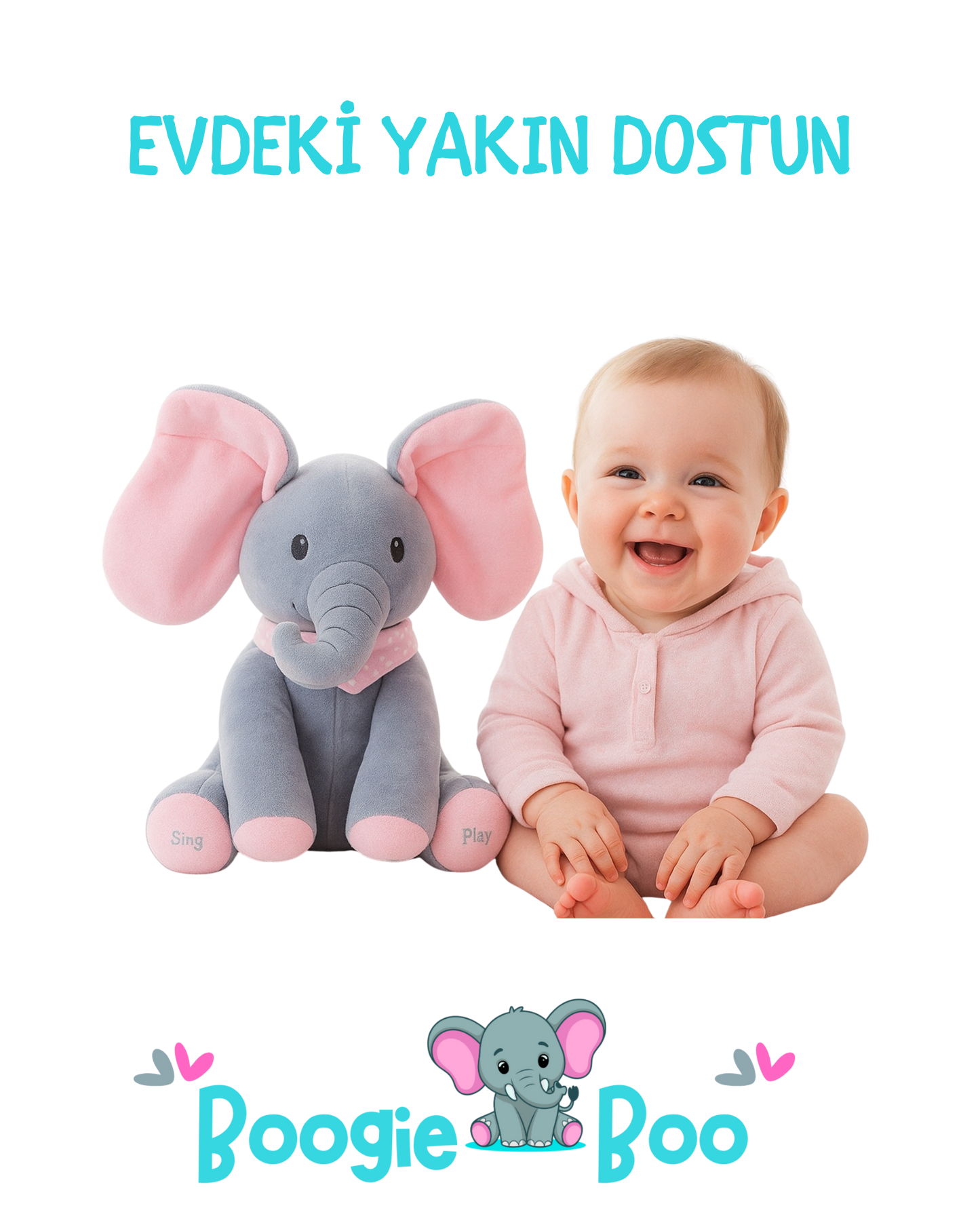 BOOGİE BOO SEVİMLİ FİL